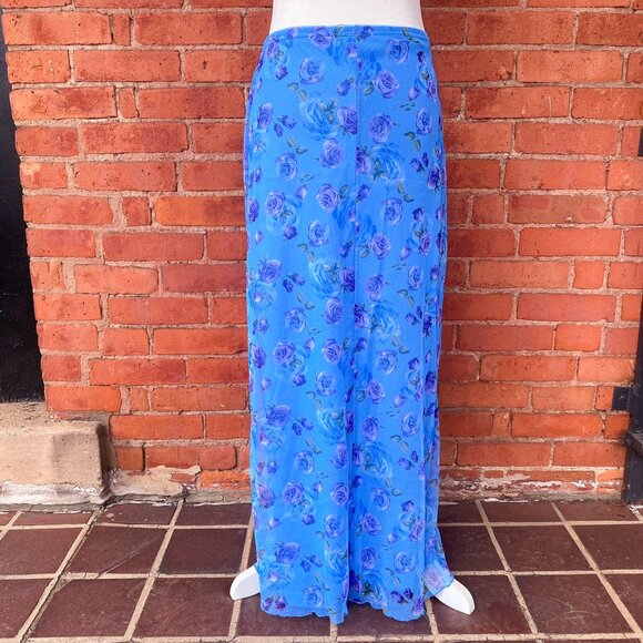 Y2K mesh maxi skirt - Picture 6 of 9